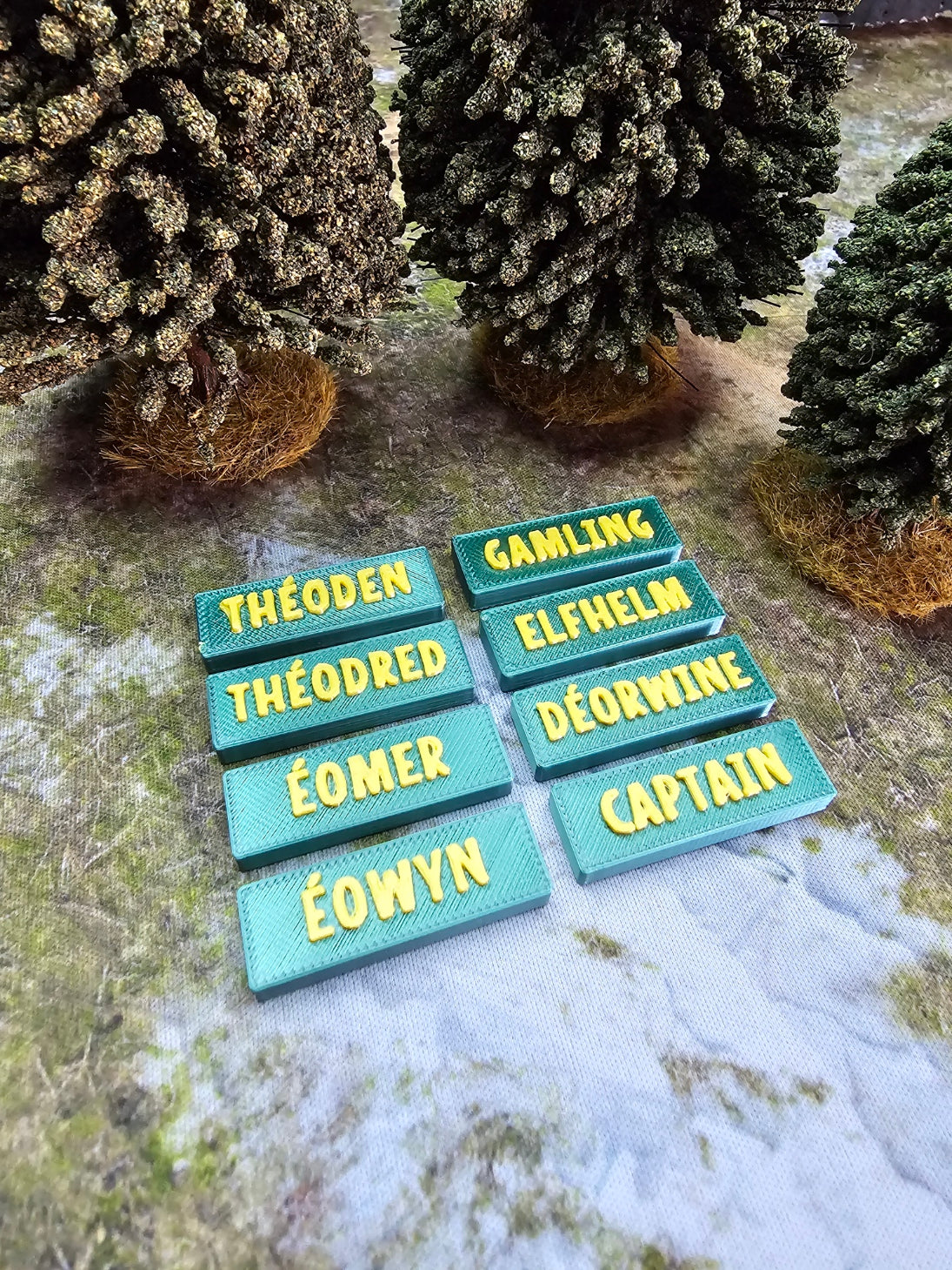 Good LEGACY MESBG Hero Nameplates • PlanetMithril Hero Tracker Add-On