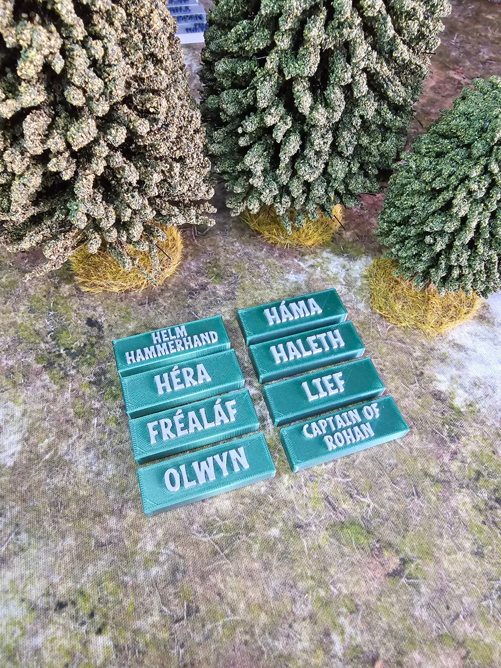 Good LEGACY MESBG Hero Nameplates • PlanetMithril Hero Tracker Add-On