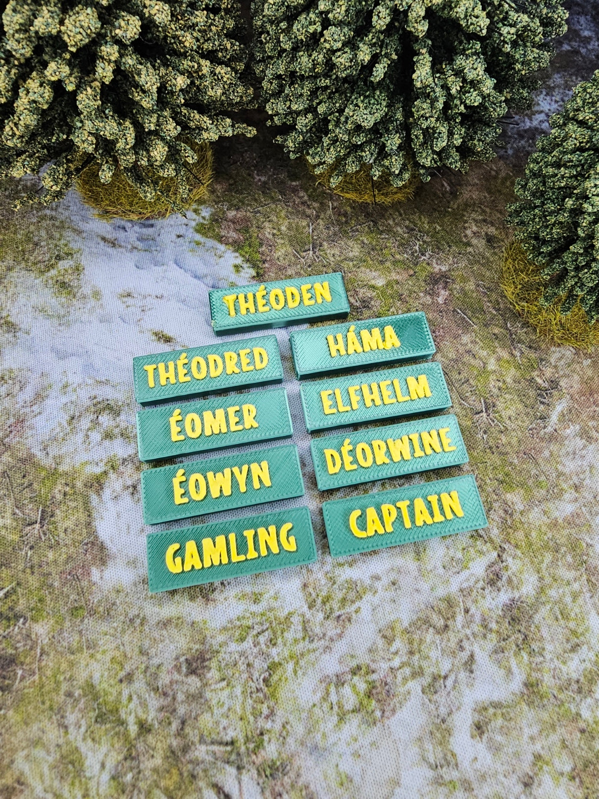 Good LEGACY MESBG Hero Nameplates • PlanetMithril Hero Tracker Add-On